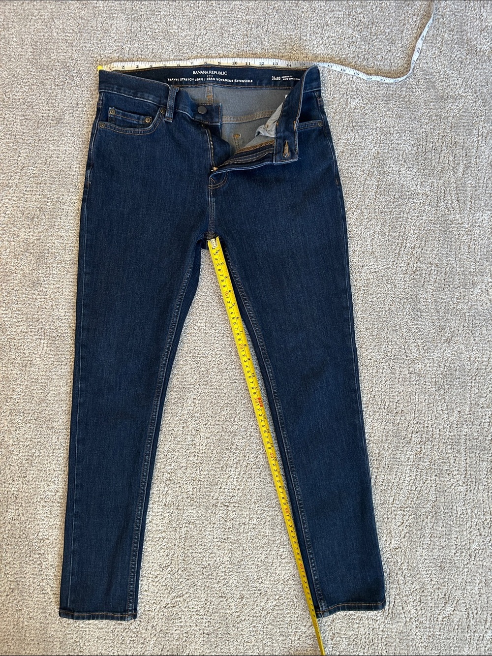 Banana Republic Dark Indigo Slim Jeans